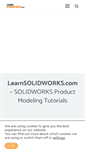 Mobile Screenshot of learnsolidworks.com